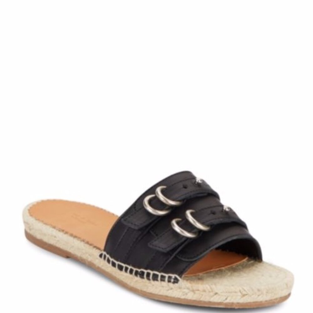 Nwob Rag & Bone Jules Slide Leather Sandal
